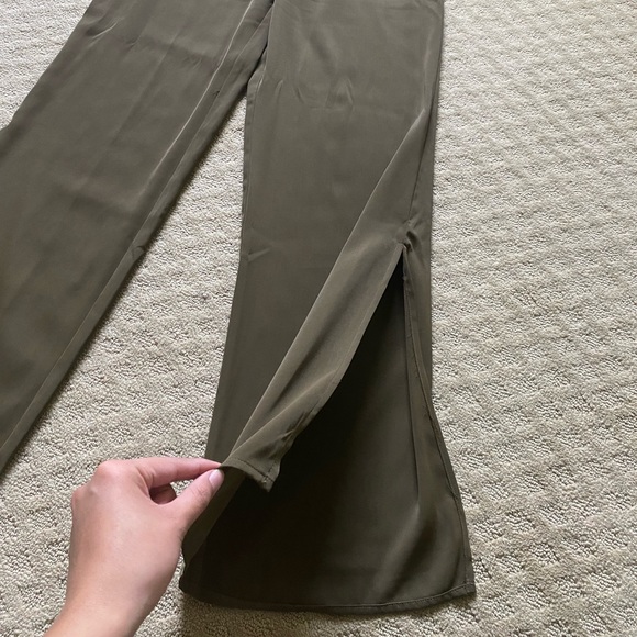 Olive green pants. Multiple sizes available - Picture 2 of 3